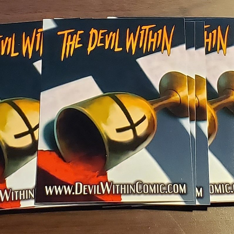 Devil_Within_'s tweet photo. Kickstarter backers! The stickers are in!

https://t.co/1K1W33exAc 

#comicbooks #comic #indiecomics #NCBD #Stickers #Kickstarter https://t.co/iJBaOtD8QW