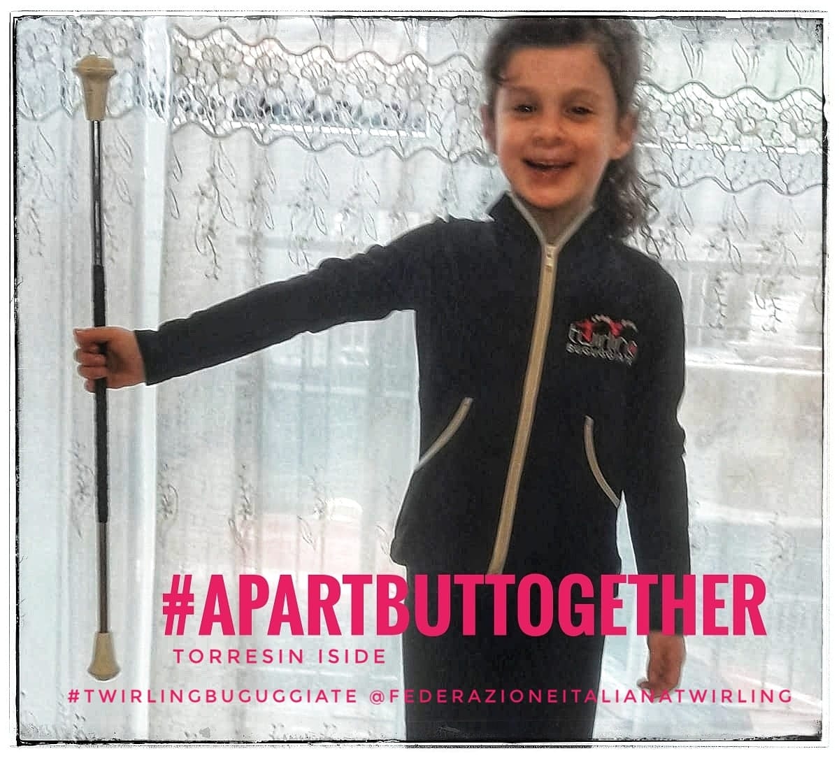 mariagraziafusa's tweet photo. #APARTBUTTOGETHER
#twirlingbuguggiate
@Federazioneitalianatwirling https://t.co/7I5ecj7M18