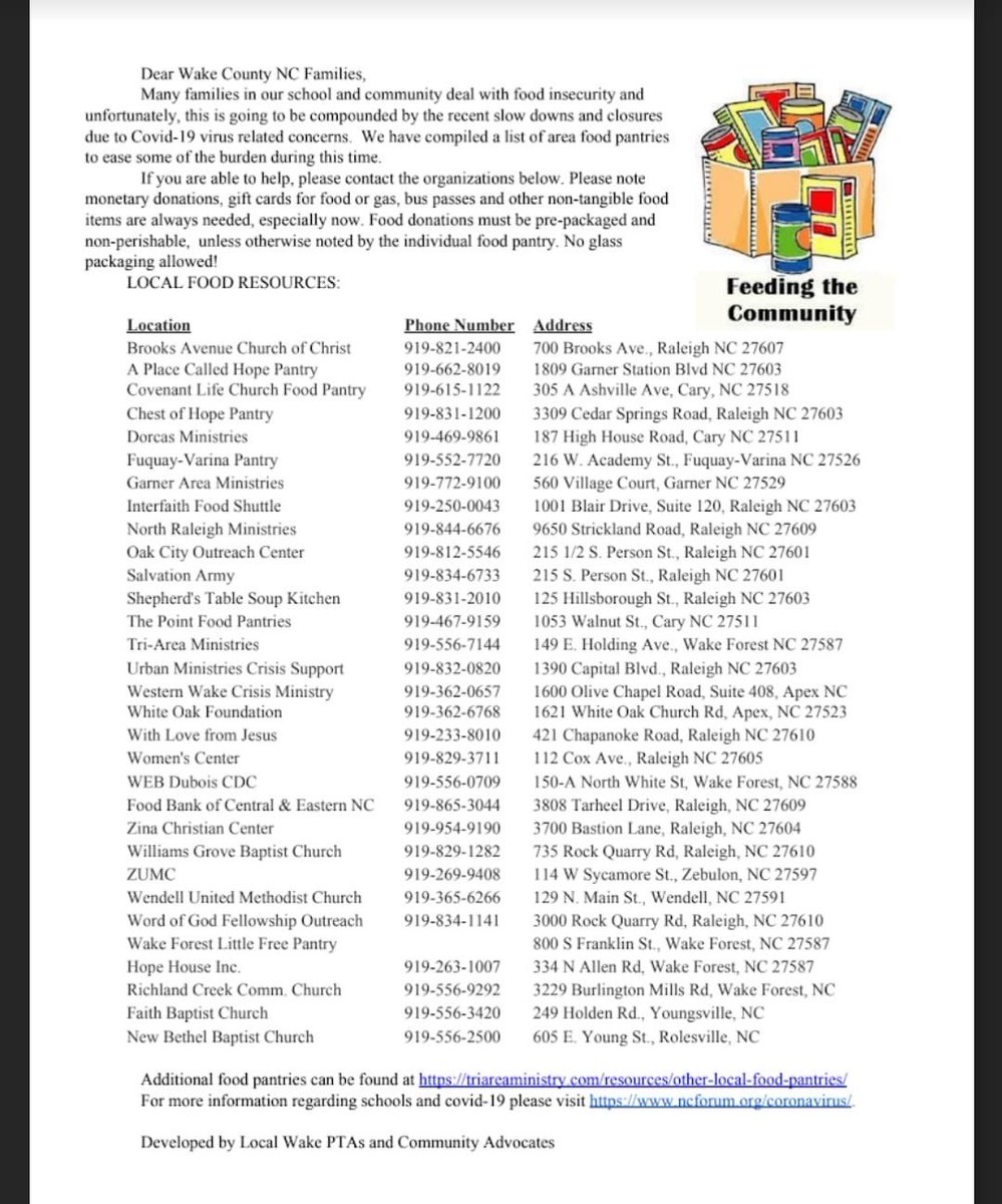 <a href="/Lead_Mine/">Lead Mine Elementary</a> here are additional community resources that may help in near times of need...