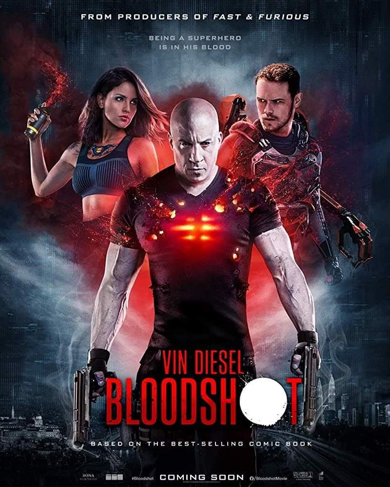 FlickHit's tweet image. My review for #Bloodshot! &amp;gt;&amp;gt;&amp;gt; flickhit.com/2020/03/bloods…&amp;lt;&amp;lt;&amp;lt;
#moviereviews #movies #movie #film #films #Bloodshotcomicbook #comicbook #comics #BloodshotMovie
#VinDiesel, #EizaGonzález, #GuyPearce, #TobyKebbell, #SamHeughan, #TalulahRiley, #LamorneMorris