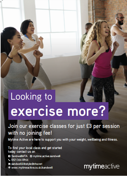 Ladies fitness 9-10am