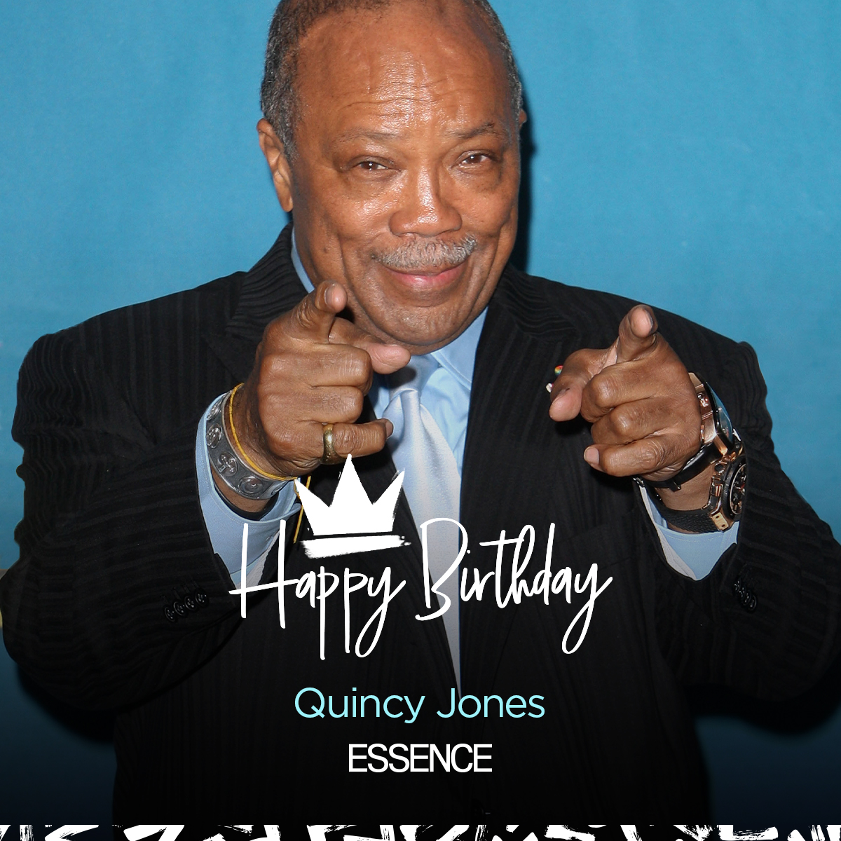 Happy 87th birthday to Quincy Jones. 