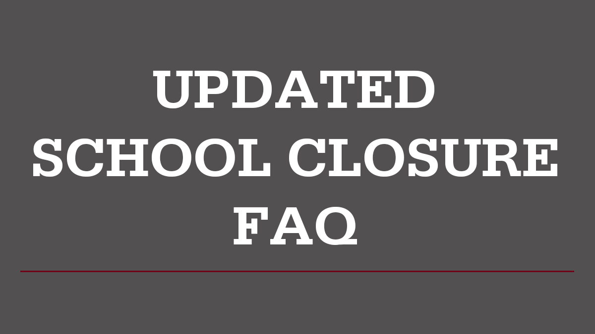 Please READ and SHARE: Visit education.ohio.gov/Coronavirus to access newly updated answers to frequently asked questions. 

This information will help school and district leaders think through important local-level decisions during the #coronavirus school closure. #COVID19 #OhioEd