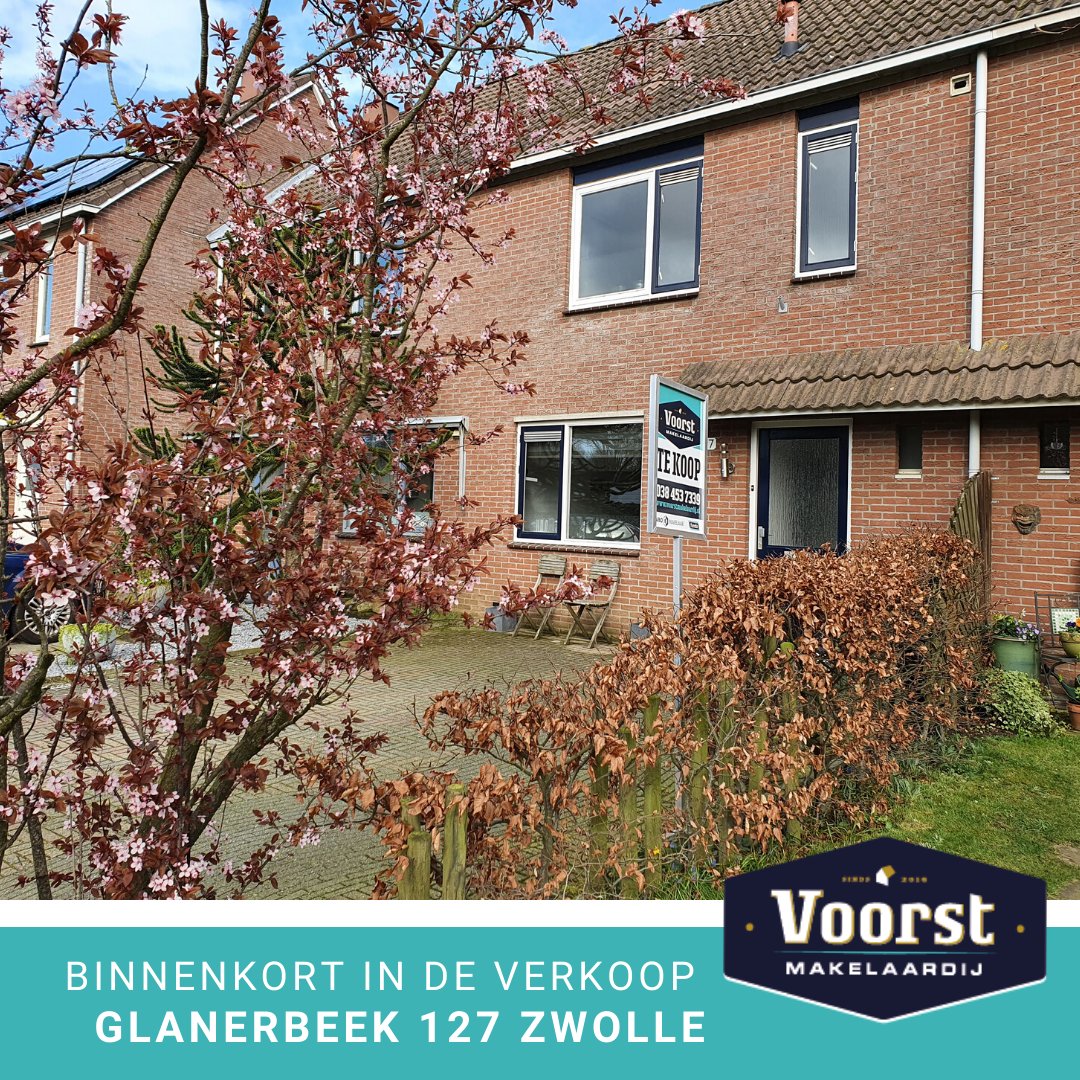 𝘽𝙄𝙉𝙉𝙀𝙉𝙆𝙊𝙍𝙏 𝙄𝙉 𝘿𝙀 𝙑𝙀𝙍𝙆𝙊𝙊𝙋: 𝙂𝙇𝘼𝙉𝙀𝙍𝘽𝙀𝙀𝙆 𝟭𝟮𝟳 𝙕𝙒𝙊𝙇𝙇𝙀
Wow, wat een buitenkans is deze instapklare en mooi afgewerkte woning 🏠 met bijkeuken, overkapping en een eigen parkeerplaats.
#huistekoop #AAlanden #Zwolle #makelaarzwolle #huiskopen