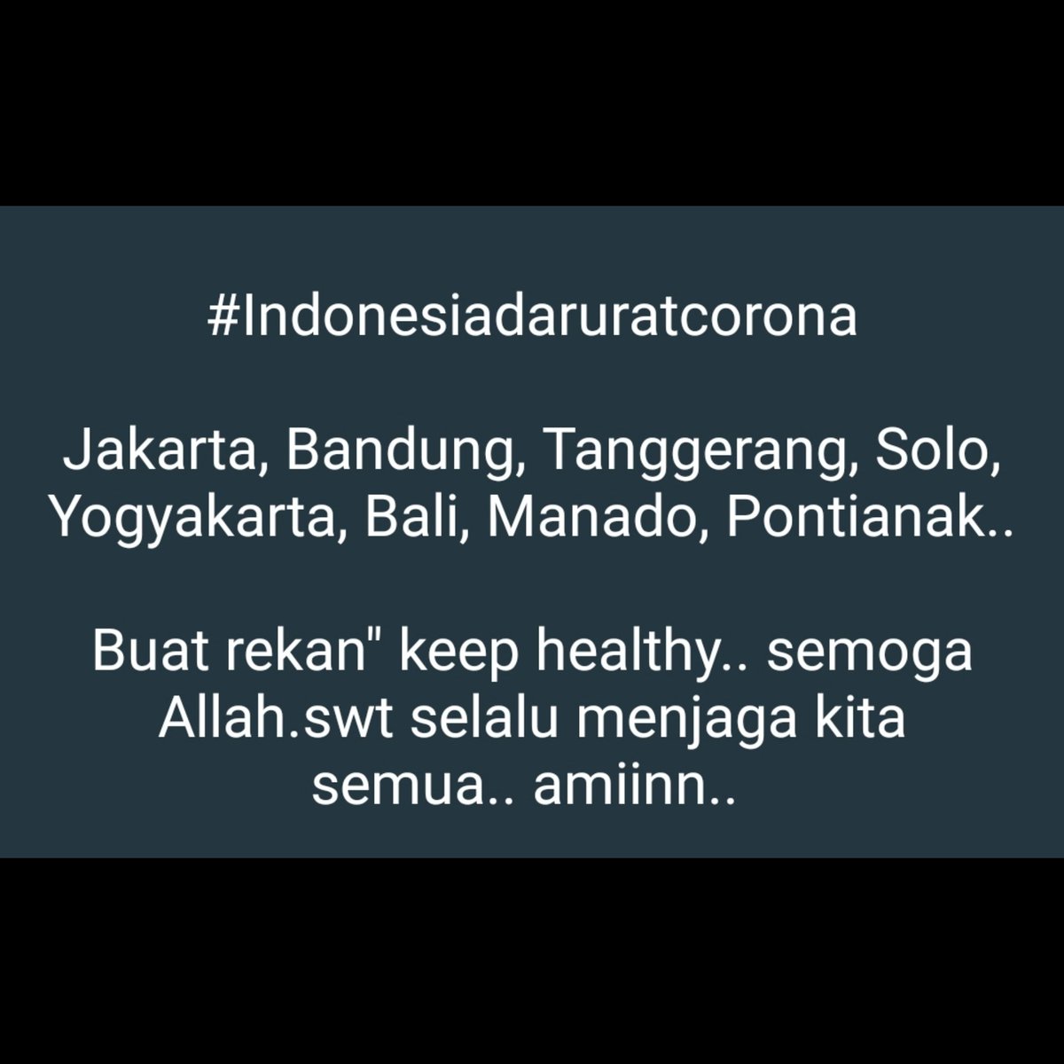 #keephealthy #keepstrong #indonesiadaruratcorona