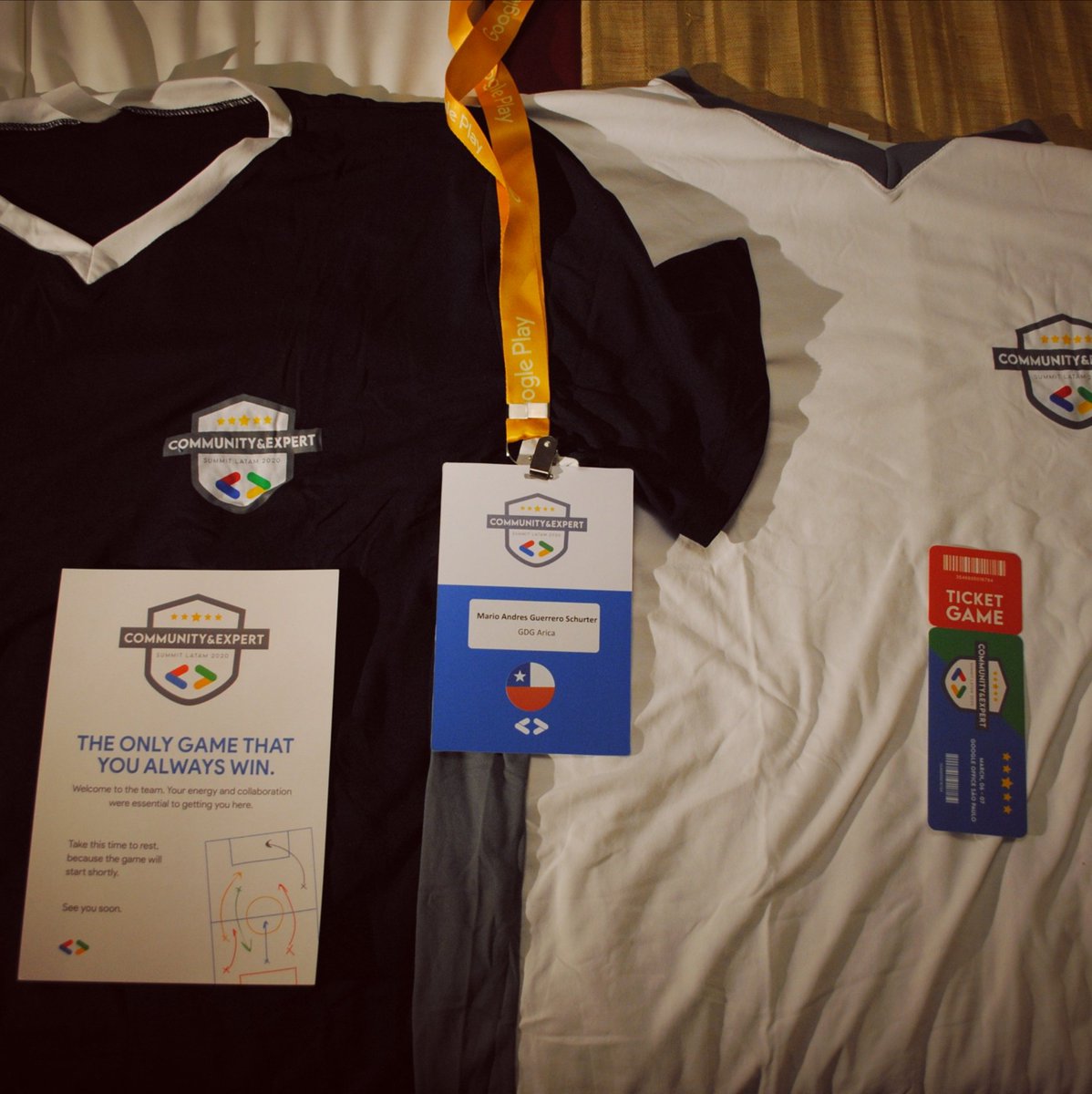 El fin de semana pasado estuvimos presentes en el Community &amp; Expert Summit LATAM en <a href="/googlebrasil/">Google Brasil</a>. Una tremenda experiencia y gran iniciativa que nos ayuda a seguir creciendo! Agradecemos a <a href="/markiodeb/">Mario Guerrero Schurter ~Tecnología y Entretención</a>, quien nos representó y logró obtener un premio! 👏👏
<a href="/googledevs/">Google for Developers</a>