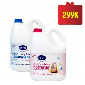 Combo Nước giặt - Nước xả Enfant 3000ml bao gồm 1 nước giặt Enfant 3000ml + 1 nước xả Enfant 3000ml

- Thành phần chiết xuất tơ tằm
- Thân thiện với môi trường
- Không gây kích ứng da

shorten.asia/PceZwVm7