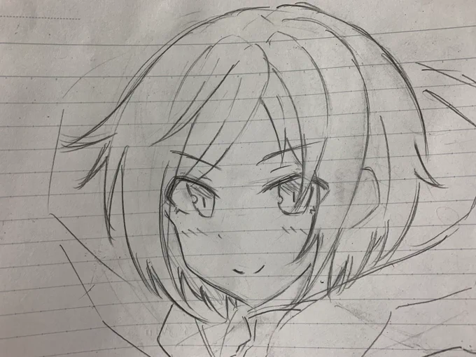 久しぶりにルビーちゃん描いてる 