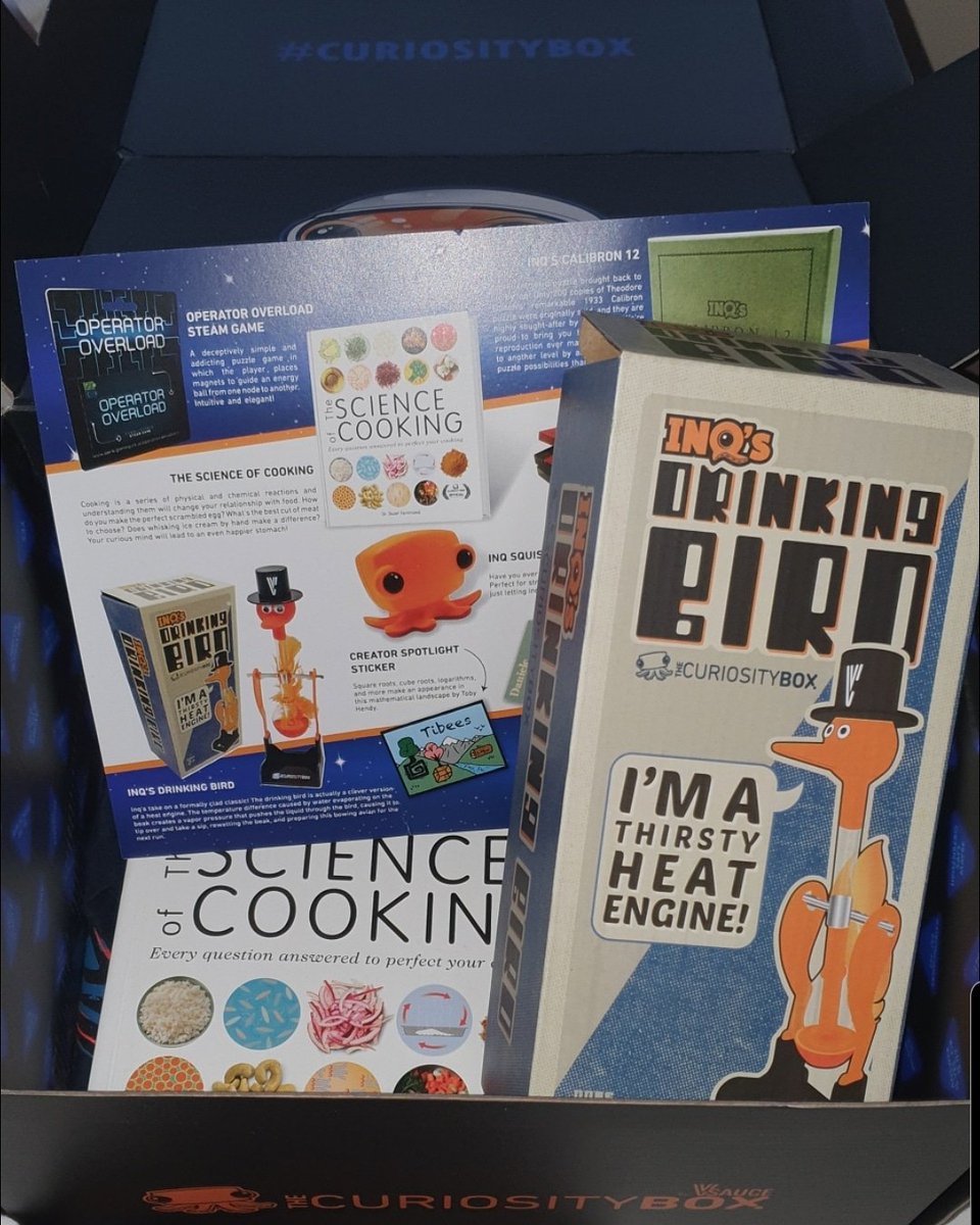 redactash's tweet photo. When your postman is working Saturdays and it's the #COVID19 pandemic and @Apothacary and I get this:

#HappyDance #TheCuriosityBox #LoveTheStuff #DrinkingBird #ThanksVsauce #ThanksAnPost https://t.co/Jbw68K6lTi