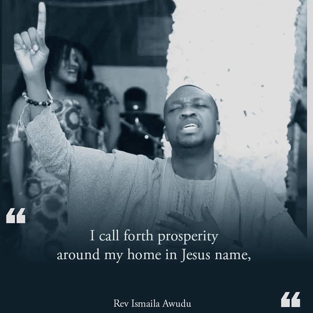RevIsmaila's tweet photo. I call forth prosperity around my home in Jesus name.
#revismailamotivates
#DeclareToday
#HIAat50 https://t.co/EYKRCM3UUc