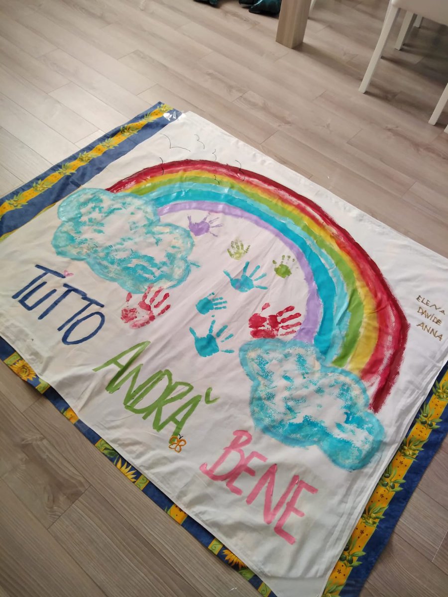 Pintad y compartid con nosotros vuestras creaciones.

👧🎨👦...🖌...👩‍🎨🎨👨‍🎨

#tuttoandrabene 
#TodoIraBien