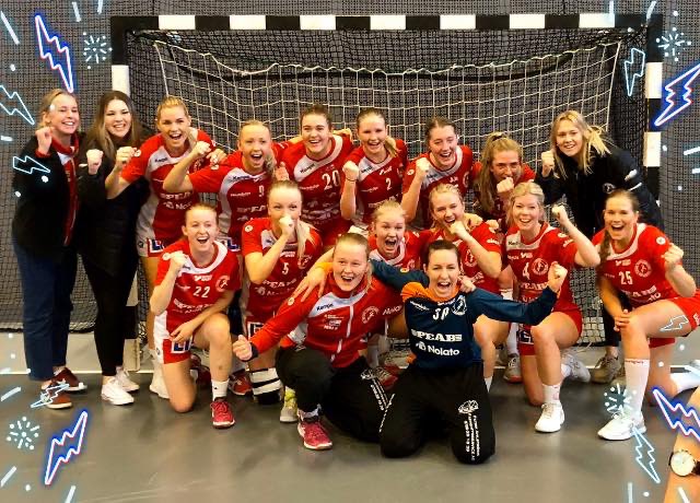 Serieseger med nystartat lag. Härlig mix av juniorer o lite mer erfarna.