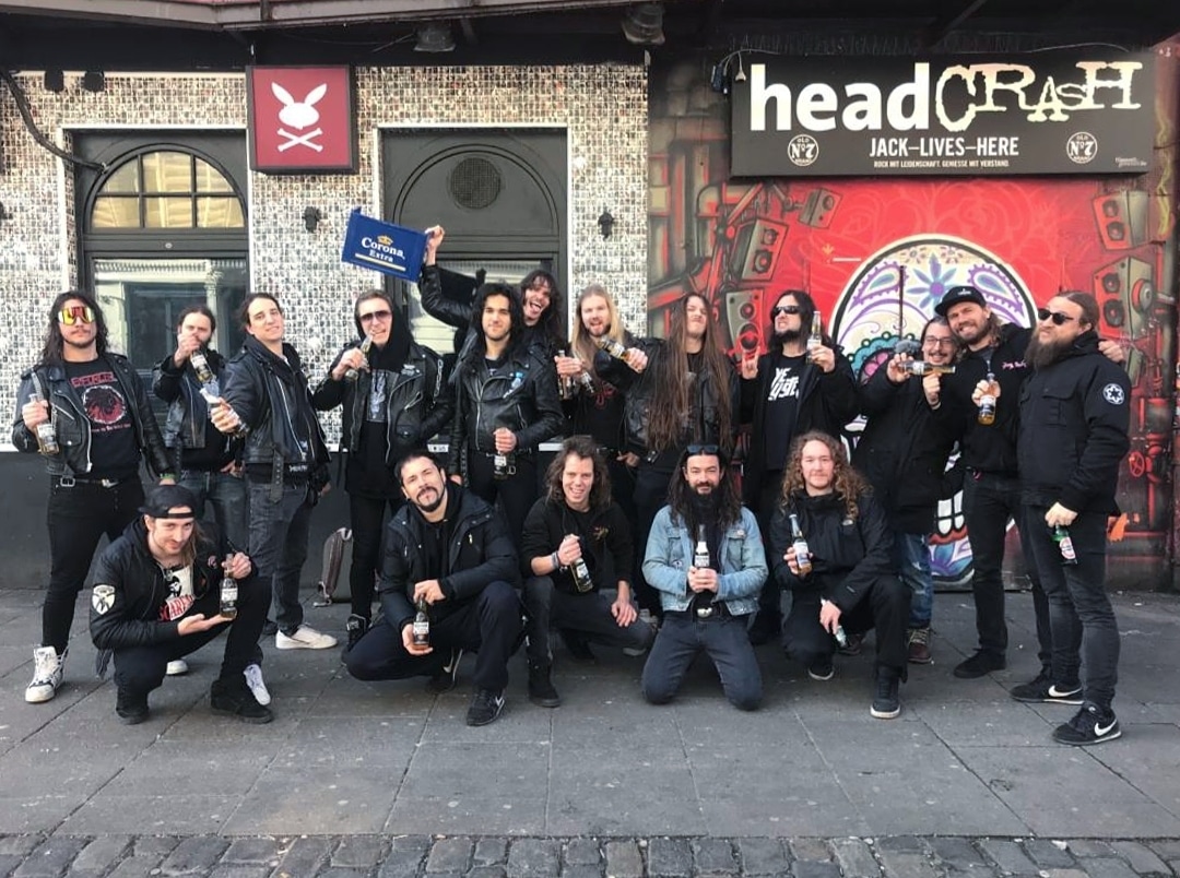 SCHIZOPHRENIA (@schizodeathrash) on Twitter photo Sadly, Hamburg + Hannover, are canceled. We tried everything to make it happen!
Enormous thanks <a href="/evilinvadersbe/">Evil Invaders</a> and <a href="/angelusapatrida/">Angelus Apatrida</a> for making us part of this tour, and all the people who came to the shows and bought our merch. The response has been unbelievable!
#Schizophrenia Sadly, Hamburg + Hannover, are canceled. We tried everything to make it happen!
Enormous thanks <a href="/evilinvadersbe/">Evil Invaders</a> and <a href="/angelusapatrida/">Angelus Apatrida</a> for making us part of this tour, and all the people who came to the shows and bought our merch. The response has been unbelievable!
#Schizophrenia
