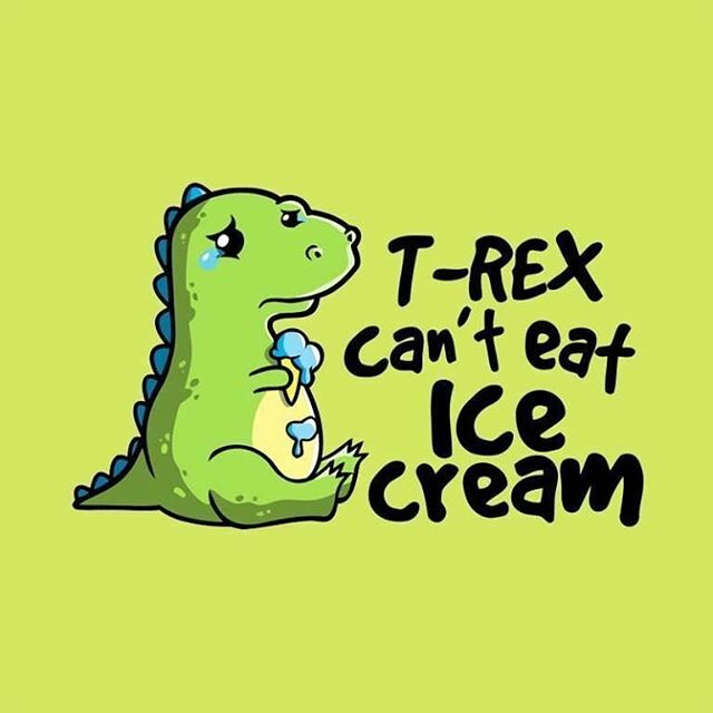 CoffeeinatedDad's tweet photo. If you are having a bad day, just remember this... #dinosaurproblems #icecream #thissucks #poordino https://t.co/4NkLst9tTC https://t.co/XOYe6wPypH