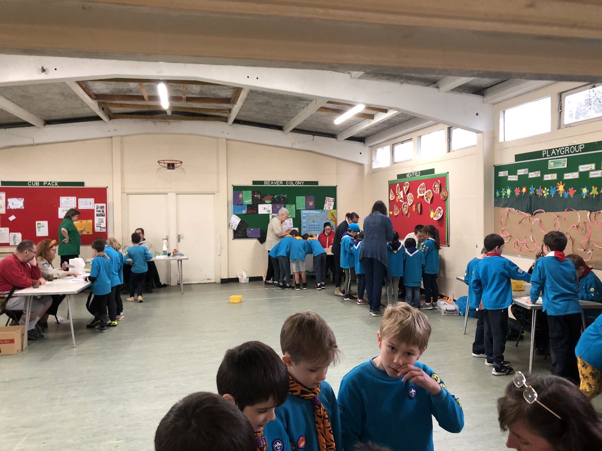 Beaver challenge - it’s like a night exercise in a hall