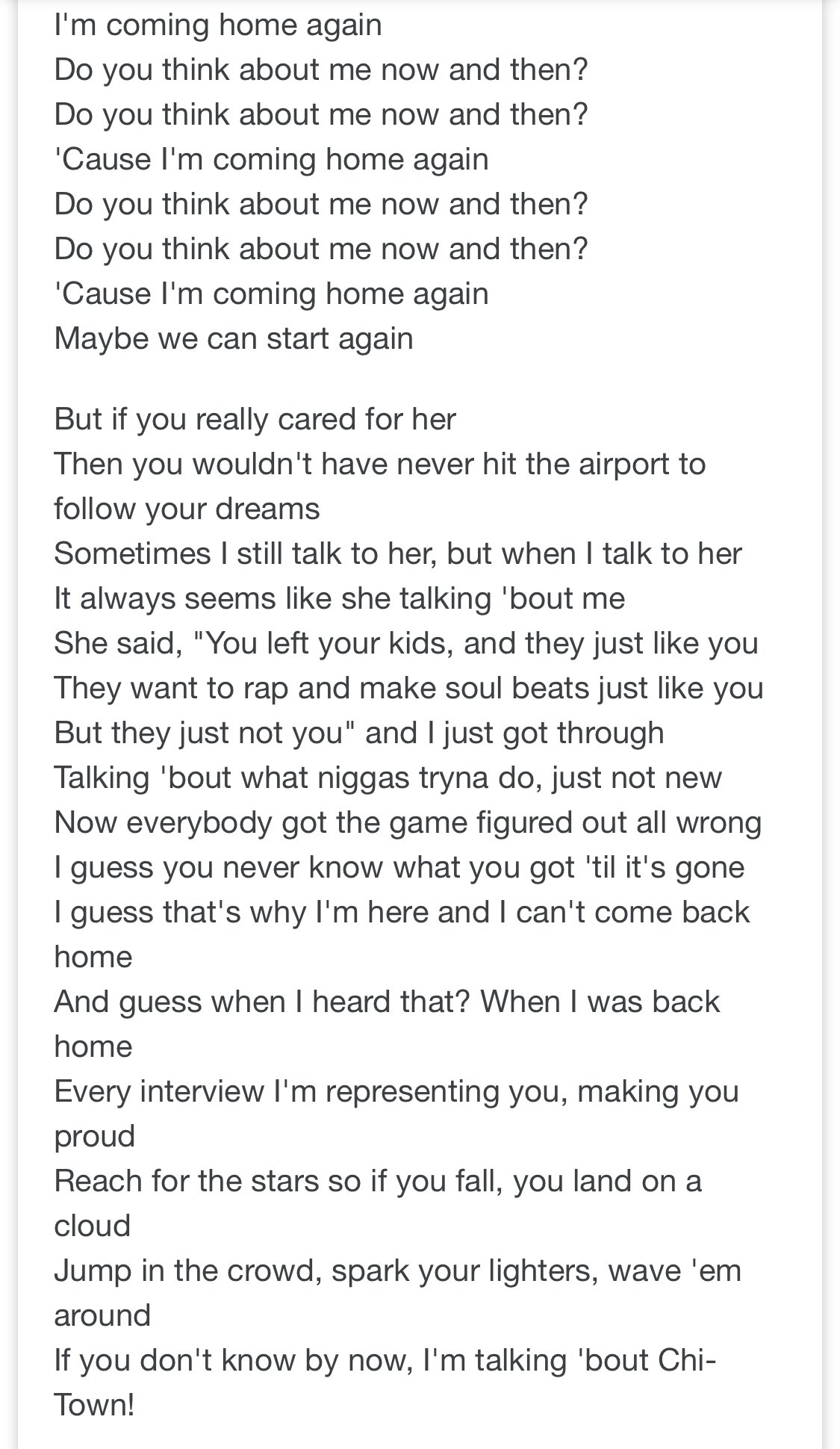 Alice In Wonderland 13th Dec 17 I M Coming Home Again Do You Think About Me Now And Then Do You Think About Me Now And Then Cause I M