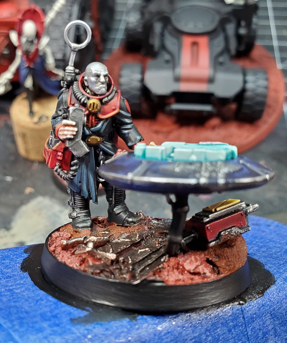 Adepticon may have been cancelled, but I'm still chugging along to meet my Brush Wielders Union pledge of getting 1500 pts of Genestealer Cult painted! Enter Destro the Nexos!
#Warmongers #GenestealerCult #40k #Cobra