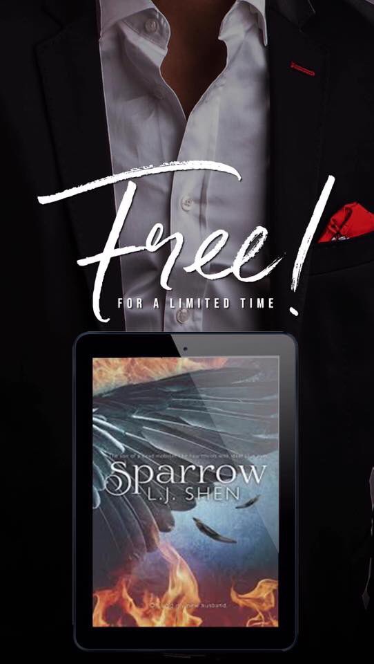 ADarlinDoll's tweet image. 🖤💙 FREE BOOK 💙🖤

Sparrow by @lj_shen is free for the weekend (ends Monday)!! 

Grab your copy TODAY: amzn.to/2IJsrz2

#mafiaread #5star #oneclickit