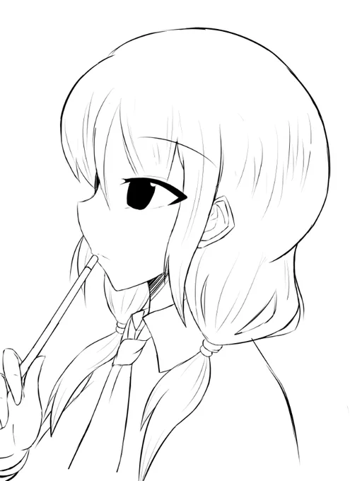 唐突にゆりちゃんが描きたくなりました #わたモテ 