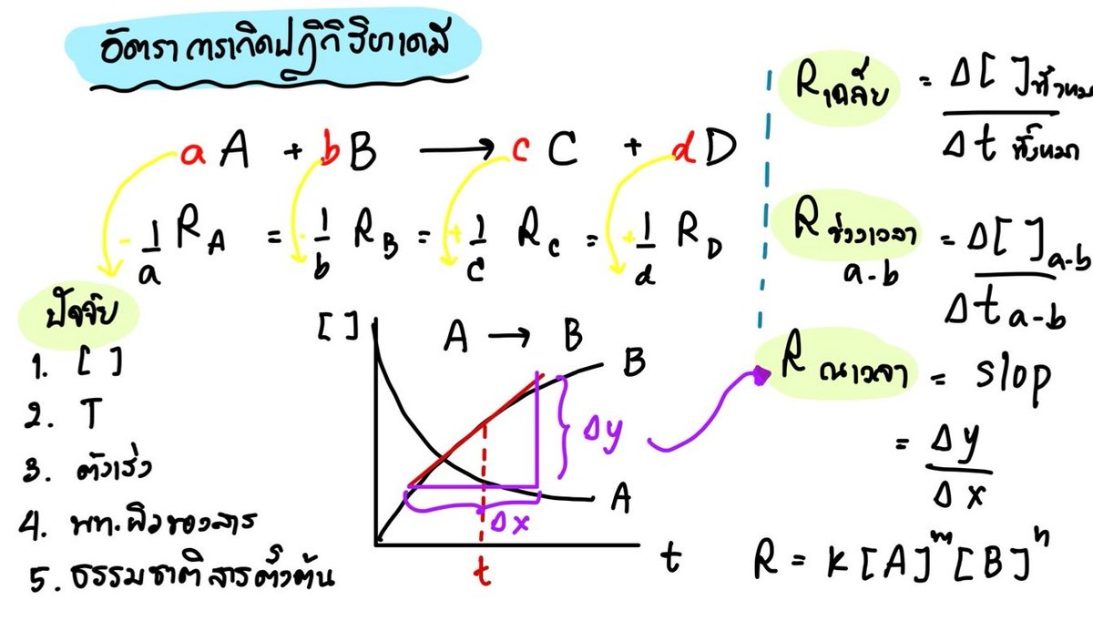 CChulatutor's tweet photo. อัตราการเกิดปฏิกิริยาเคมี การหาค่า R ต่างๆ  ปัจจัยต่าง ๆ ในการเกิดปฏิกิริยา ออก 1-2 ข้อ (ออกบ่อย)** #dek63 #9วิชาสามัญ63 #9สามัญ #กสพท  #กสพท63 https://t.co/YKmNnYpNeV