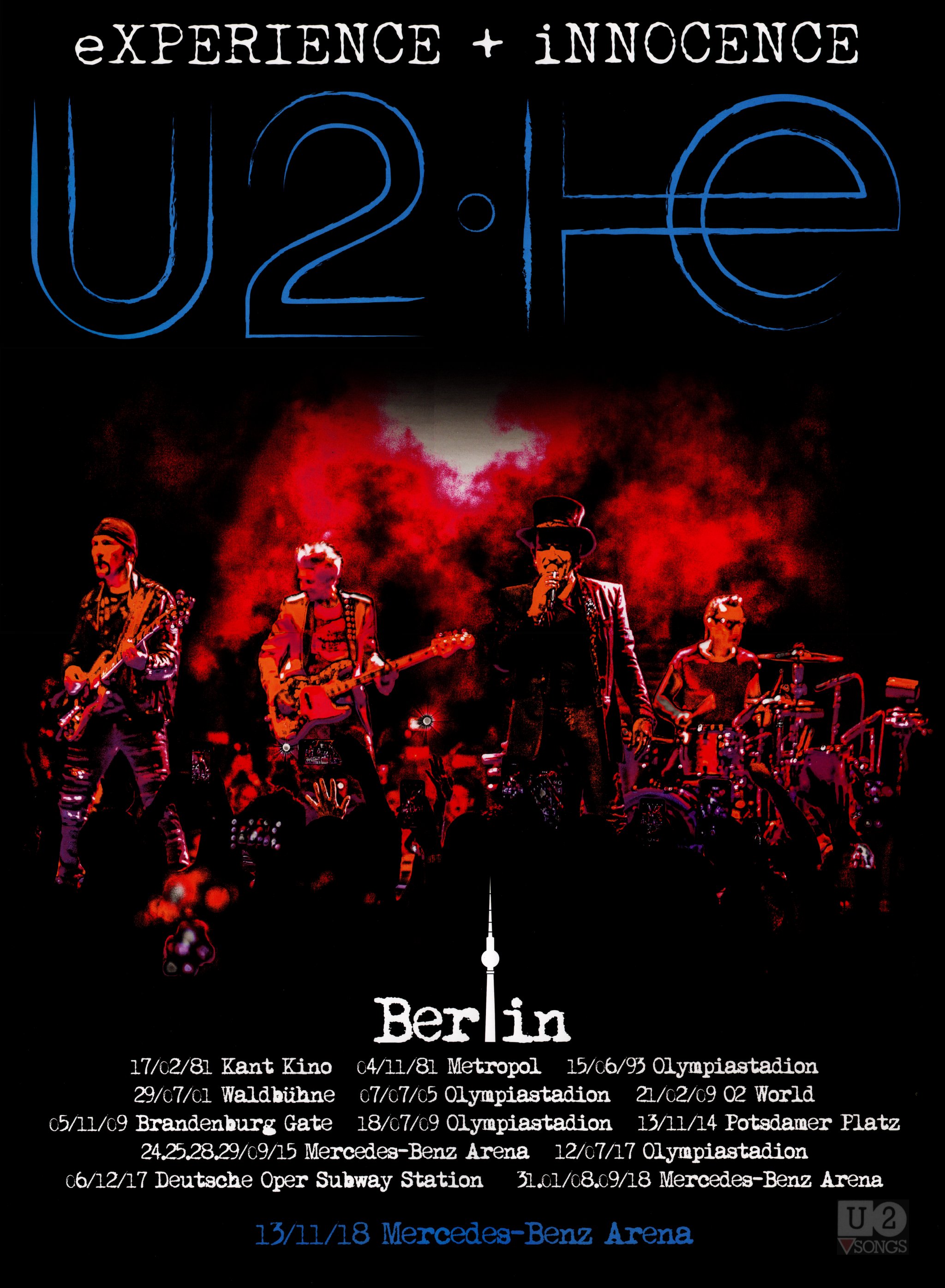 U2 ファンクラブ限定 LIVE IN BERLIN-