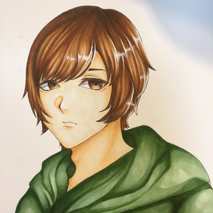 コピック練習中のtwitterイラスト検索結果 古い順