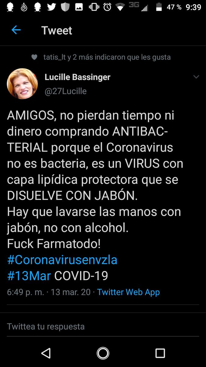 nancy23130's tweet photo. @27Lucille @elpatapelada Yo lo capturé. Estoy de acuerdo contigo. https://t.co/8X2sNKCcwD