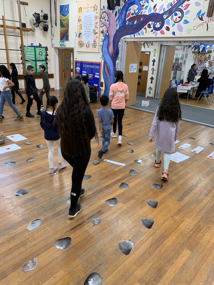 Mrs_Pilling's tweet photo. Another fabulous Ethos Saturday school #prayer Our prayer labyrinth on the theme of love. https://t.co/1ftsh22iOn