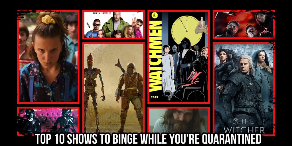 New Ep 114! It’s our 
Top 10 Shows to Binge While You’re Quarantined! With the world staying inside we countdown our favorite shows! From #StrangerThings to #TheMandalorian see where your favorites rank! #PodernFamily
Podbean:bit.ly/2Wb0IPG
iTunes:goo.gl/kLt2S6