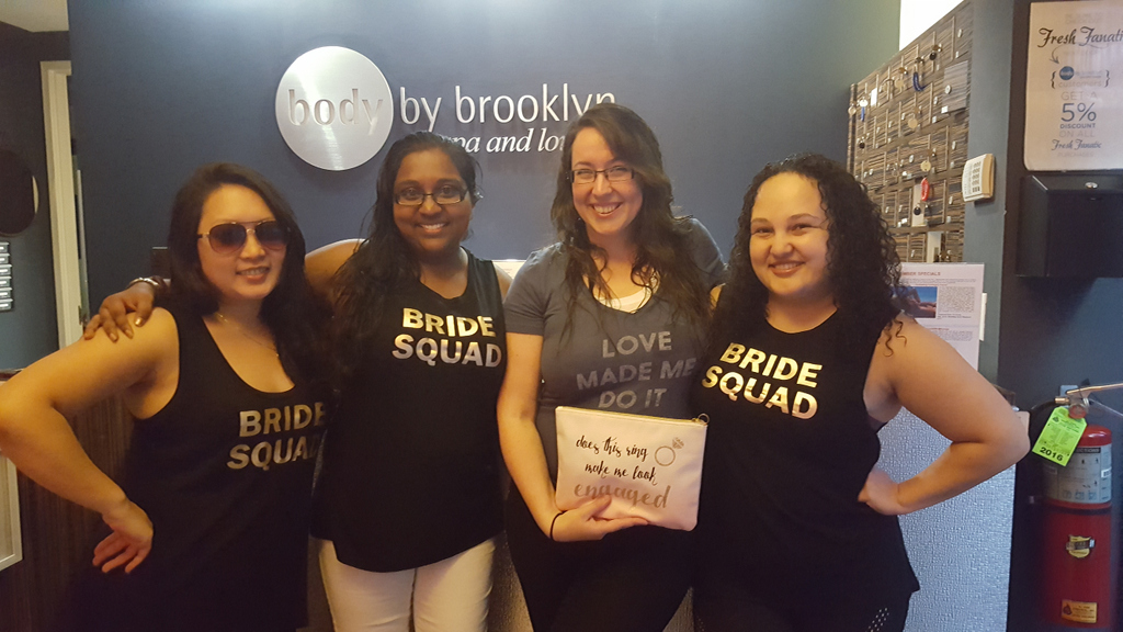 BodyByBrooklyn's tweet photo. Calling all brides, maids of honor and bridesmaids! We love hosting wedding showers and bachelorette parties! Ditch the party night and enjoy a luxurious day of relaxation with your best ladies. Custom packages are available, get in touch to learn more! https://t.co/54LwhMUvRR