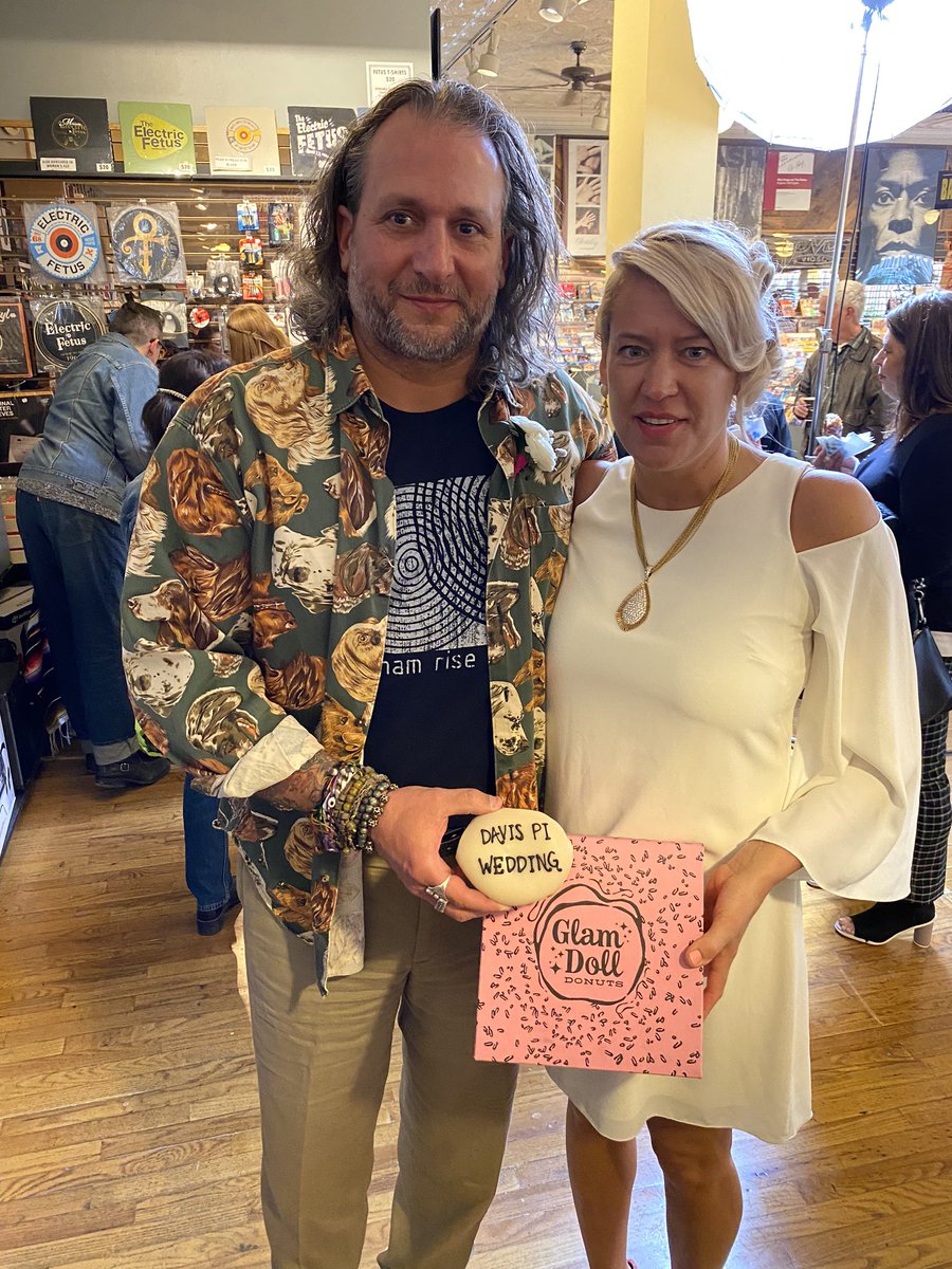 efetusmpls's tweet photo. Congratulations to Jen and Billy D on their Pi Wedding Day! Thank you for sharing your special day with us, in the first ever wedding held here. ❤️
#PiDay #PiDayWedding #ElectricFetus https://t.co/8gV2vFRAV4