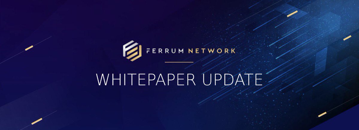 ai_on_the_chain's tweet photo. Ferrum Network Whitepaper Update
We have published an updated version of our whitepaper, including additional information on @UnifyreWallet, as requested by the community.
We are excited to release more information on UniFyre over the coming days!
→ https://t.co/MKY5YV8kpD https://t.co/lcx09lkAyD