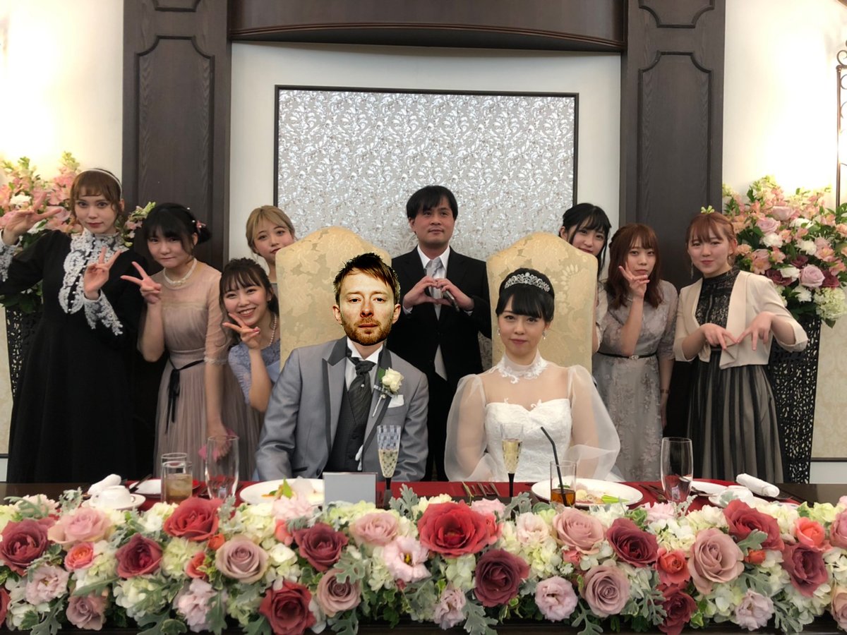 昨日、元BELLRING少女ハートの宇佐美萌が結婚いたしました。披露宴の 