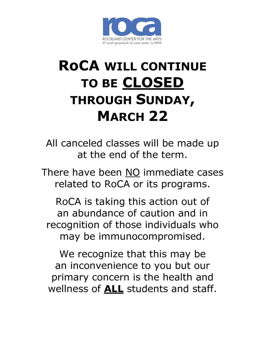 RoCA Art Center tweet media