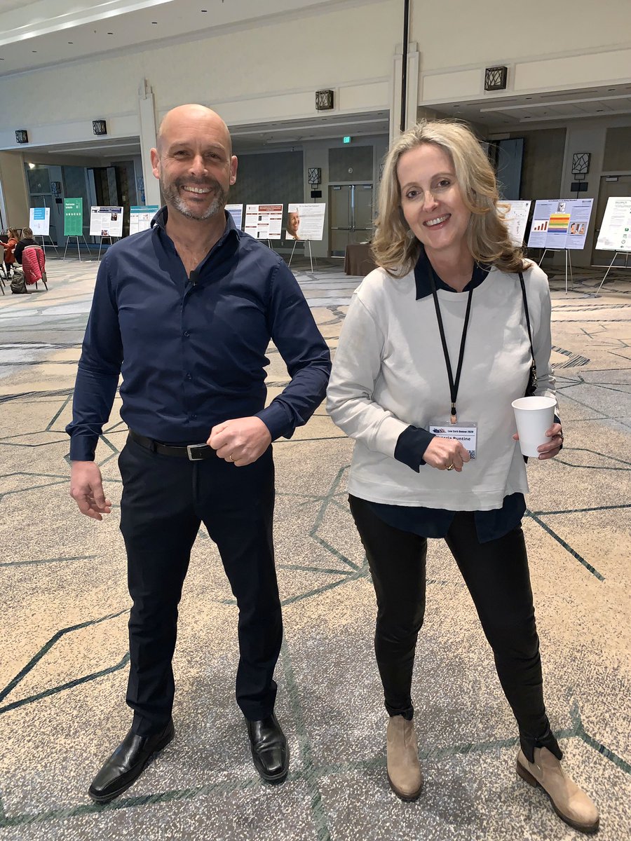 DocVictoria's tweet image. Elbow bump @FatEmperor before his atherosclerosis talk!