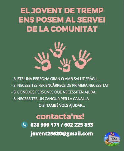 edusangol's tweet photo. M’ha arribat això. Gràcies jovent de TREMP!!! ⁦@AjTremp⁩ https://t.co/3200vCv1i1