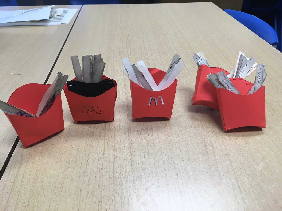 Y11 Computer Science revision chips! Let’s hope these feed their brains for the exam! <a href="/WalesHigh/">Wales High School</a>