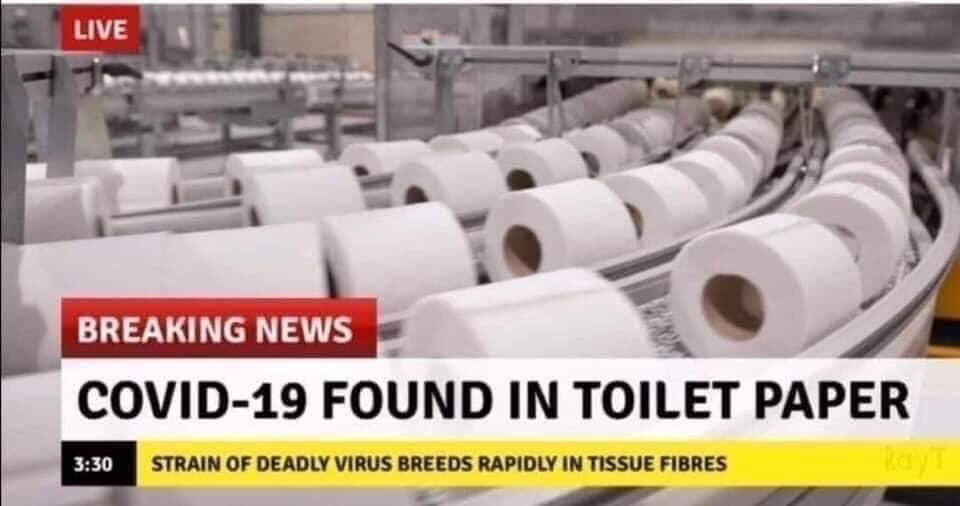 KeithBozman1's tweet photo. Please be advised that there is now a Nationwide Recall on Toilet Paper. Please ship to 32859 Mission Way, Mission BC https://t.co/ZGtAqcZA7f