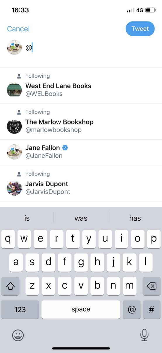 Jane Fallon tweet media