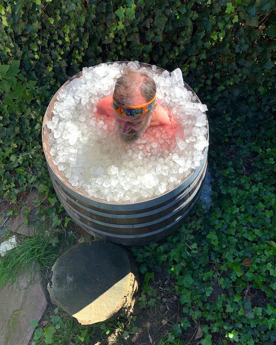 Iceman_Hof's tweet photo. Go past your own fear. Breathe. Use the cold. Just do it. Just feel it! - xโ๏ธ
.
#iceman #wimhof #icebath #coldexposure #coldtraining #icebarrel #cold #fear #innerfire #powerofthemind #justdoit #justbreathe #wimhofmethod https://t.co/kymbSZwdLs