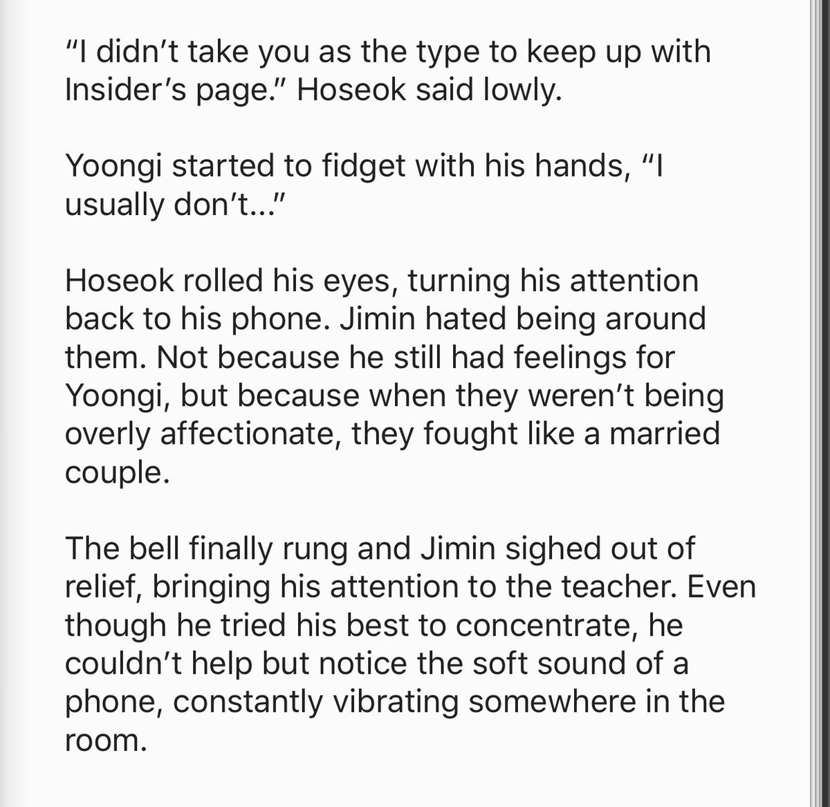 45. someone’s popular  #vminau