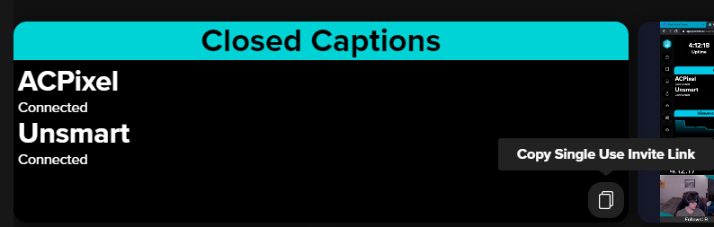 ACPixel's tweet image. Introducing the next generation of Closed Captions on Pixel.Chat. Do you have one or more friends in voice chat with you? Send each of them a Closed Caption invite link, and they can join your Closed Captions to allow everyone to see all sides of the conversation!