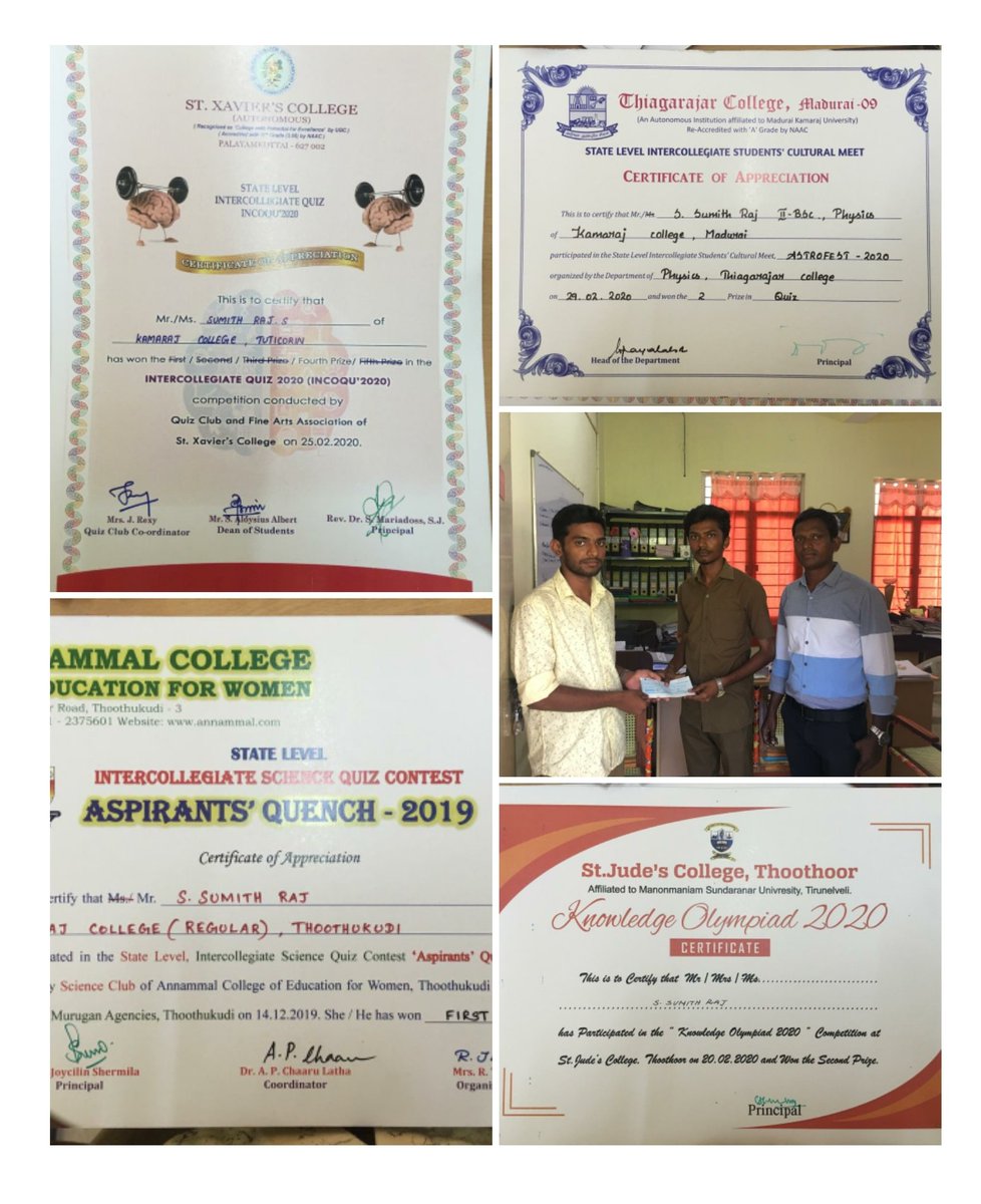 TholKoduThozhaa's tweet photo. #EducationalHelp
We are proud of Sumith who has been portraying himself high in IQ tests conducted in his college,this young champ came to us for help now proving his excellence.TKT is grateful for all who has contributed for his dream. Another cheque was issued for his exam fee https://t.co/4WrONBpDPr