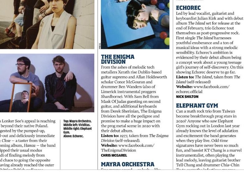 echorec2's tweet photo. Our feature in the Neil Peart dedicated edition of Prog Magazine #106. Much love to Nick Shilton &amp; the gang. What a dream come true! 🤘 https://t.co/xAaITqKQ0r