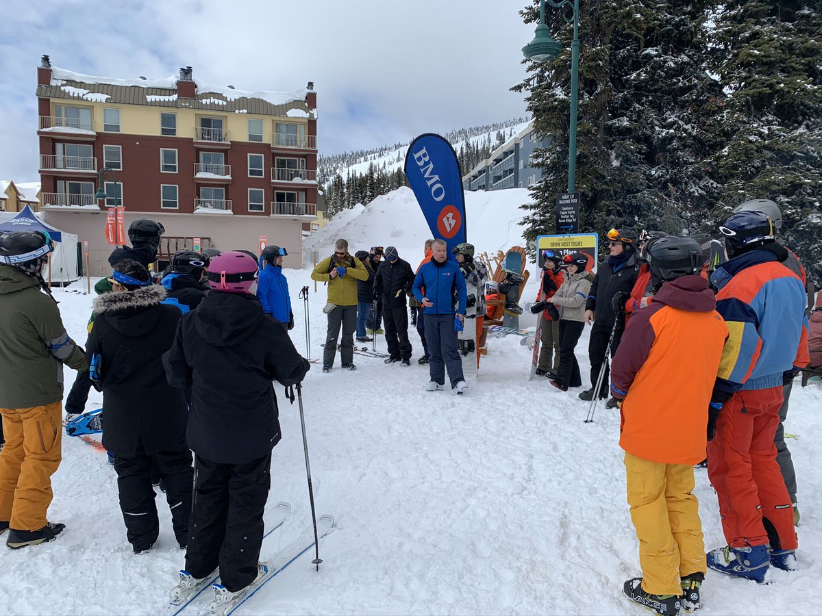 adam_blanchard's tweet photo. It was a beautiful day up @BigWhite earlier this week for our 3rd Annual BMO Shred &amp; Social. A big thanks to our clients and local business community for making it an event not to be missed.  #BMO #Okanagan #BusinessBanking #ShoutoutBigWhite https://t.co/H5sMiPfhuH