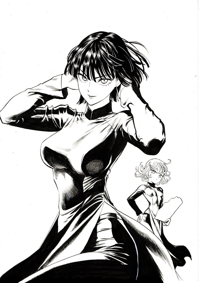 Flare Tatsumaki Is Strong And Beautiful I Love Her Heroism And Compassion Thank You So Much For Drawing Gorgeous Tatsumaki Fubuki Onepunchman 戦慄のタツマキ タツマキ ワンパンマン フブキ 地獄のフブキ One Rakugaki Opm Anime