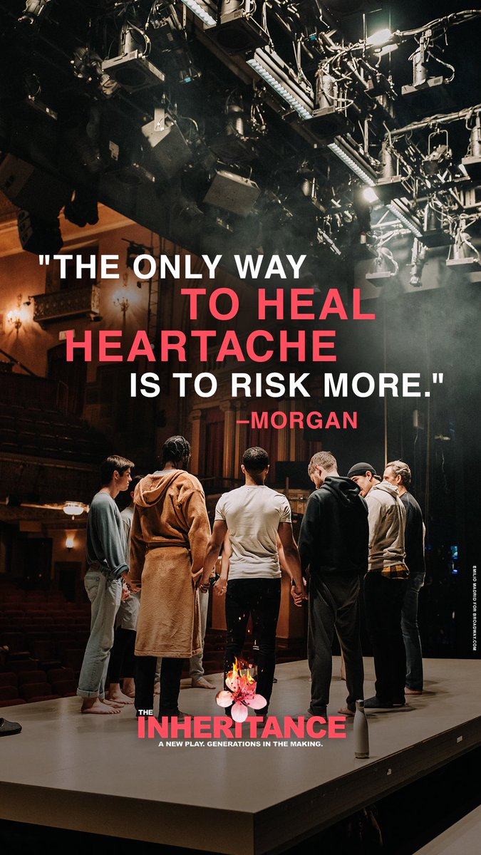 inheritanceplay's tweet photo. Although we wish we could be with you on #Broadway this weekend, carry the memory by downloading our new phone wallpapers. π² #IAmPartOfTheStory https://t.co/R7LpOf4uDe