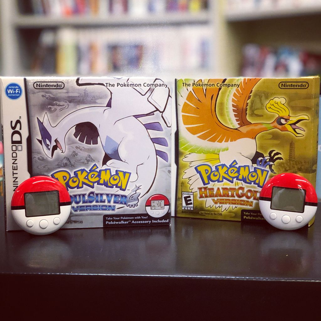 Pokemon HeartGold & Pokemon Soulsilver for Nintendo DS!