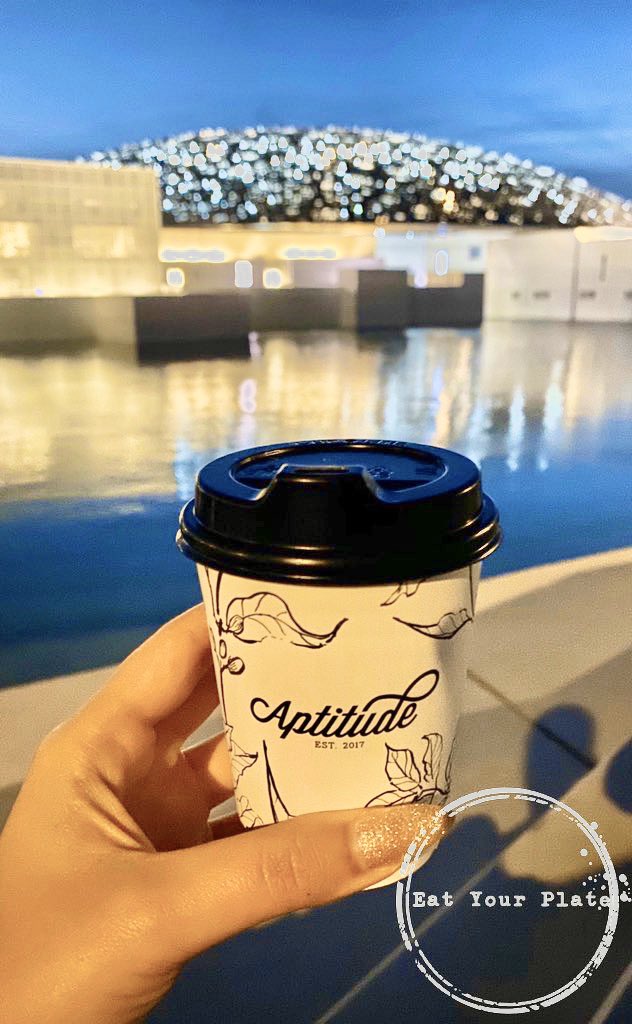 EatYourPlate's tweet photo. Aptitude - The natural ability to do things 💪🏻 Oat Milk Latte #DairyFree #coffee #vegan #louvreabudhabi https://t.co/b5A0n5M2aH