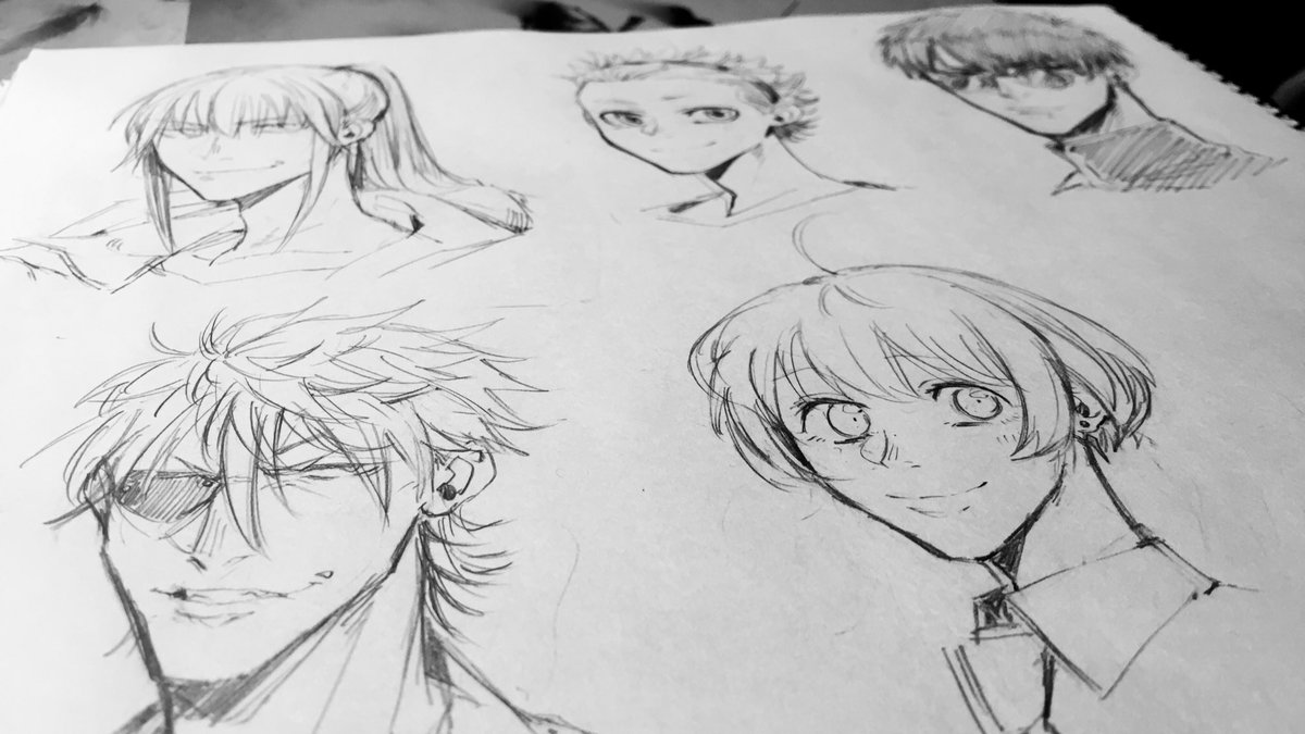 懐かしき一次創作を今の画力で描き起こし、練り直してみる… 